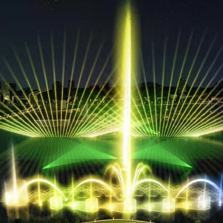 Grandes fontaines d'eau extérieures